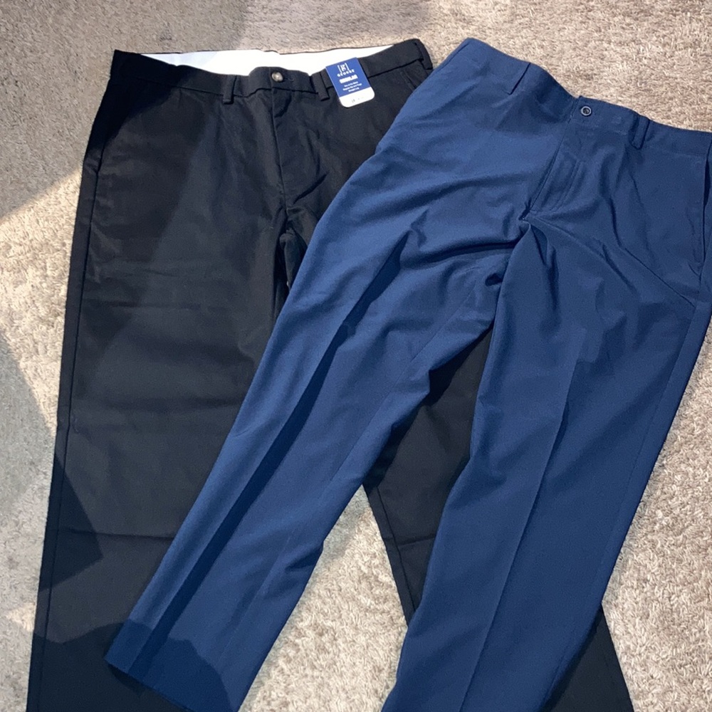 2 pairs of slacks/dress pants